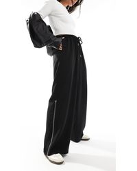 ASOS - Pull On Trousers With Side Zip Detail - Lyst
