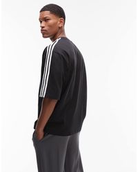 adidas Originals - Adicolor 3 Stripe Oversized T-shirt - Lyst