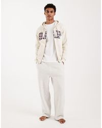 Gap - Logo Zip Through Hoodie - Lyst