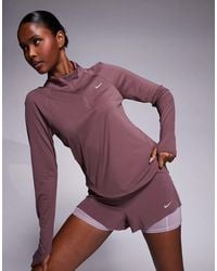 Nike - Nike Swift Running 2-in-1 Shorts - Lyst