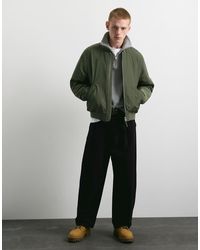 Pull&Bear - Darted baggy Trousers - Lyst