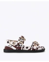 Carvela Kurt Geiger - Sorano Sandal Sling Polka Flat Sandals - Lyst