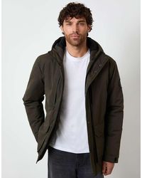 Threadbare - Showerproof Padded Hooded Coat - Lyst