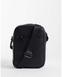 Mango - Classic 100% Leather Cross Boady Bag - Lyst