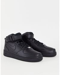 Air force 1 07 lv8 - sneakers nere e oro da Uomo di Nike in Nero | Lyst