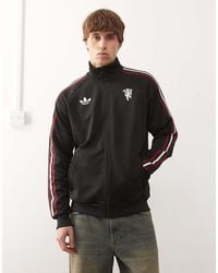 adidas Originals - Adidas Football Manchester United Full Zip Jacket - Lyst