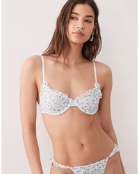Wild Lovers - Lison Underwired Floral Bra - Lyst