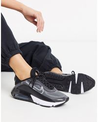 Chanclas negras Nike de color Negro | Lyst