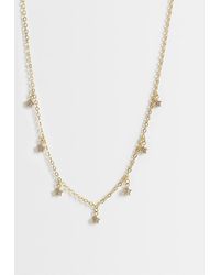 Reclaimed Vintage - Stainless Steel Dainty Star Necklace - Lyst