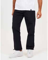 Brave Soul - Taslan Loose Fit Cuffed Cargo Trousers - Lyst
