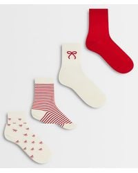Lindex - 4 Pack Socks - Lyst