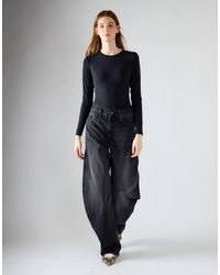 Glamorous - Baggy Wide-Leg Jeans - Lyst