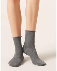 Calzedonia - Non-Elastic Cotton Ankle Socks - Lyst