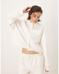 ASOS - Co-ord Interlock Cardigan - Lyst
