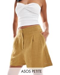 ASOS - Pantalones cortos color - Lyst