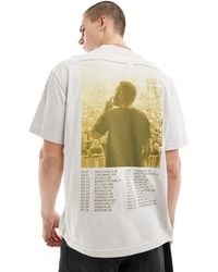 Bershka - Post Malone Back Printed T-shirt - Lyst