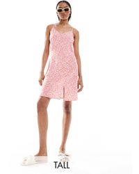 Vero Moda - Cami Mini Dress With Split - Lyst