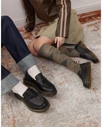 Dr. Martens - Dr. martens – penton – loafer aus glattem leder - Lyst