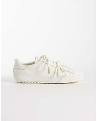 Converse - Chuck Taylor Lo Ox Leather Trainers With Double Laces - Lyst