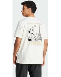 adidas Originals - Adidas football – real madrid – t-shirt aus schwerem baumwollstoff - Lyst