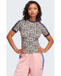 adidas Originals - X liberty london – cali – t-shirt - Lyst