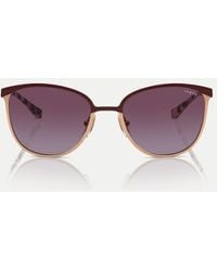 Vogue - Rectangle Sunglasses With Lens - Lyst