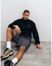 Carhartt - Edmore Half Zip Fleece Sweatshirt - Lyst