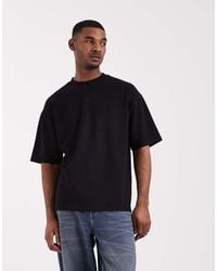 ASOS - Heavyweight Oversized T-shirt Co-ord With Embroidered Text - Lyst