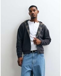 Hollister - Reversible Zip Up Hoodie - Lyst