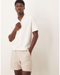 Abercrombie & Fitch - – kurzärmliges strick-freizeithemd - Lyst