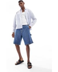 Hollister - baggy Jorts - Lyst