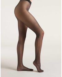 Calzedonia - 50 Denier Micronet Tights With Glitter - Lyst