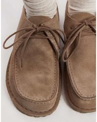 Birkenstock - Utti Lace Suede Shoes - Lyst