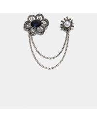 Stradivarius - Brosche mit schmuckkette - Lyst
