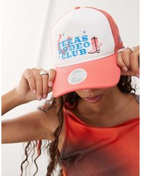 KTZ - Location Motif Trucker Cap With Contrast Peak - Lyst