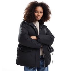 ASOS - Oversized Puffer Jacket With Hood - Lyst