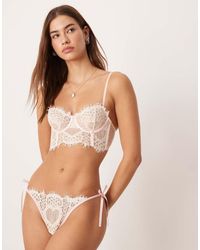 Free People - Intimately Fp Sweet Love Lingerie Thong - Lyst