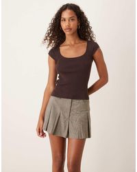 ASOS - Tailored Pleated Mini Skort Co-Ord - Lyst