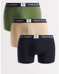 Polo Ralph Lauren - 3 Pack Cotton Trunks - Lyst