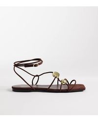 Glamorous - Flat Sandals With Detail - Lyst