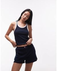 Tommy Hilfiger - Heritage Rib Shorts Co-ord - Lyst