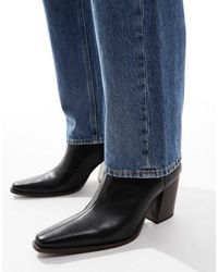 ASOS - Chelsea Boots Met Hak - Lyst