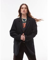 TOPSHOP - High Break Tailored Blazer - Lyst