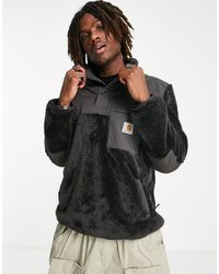 Carhartt wip jackson pile fleece sweat jacket Clearance