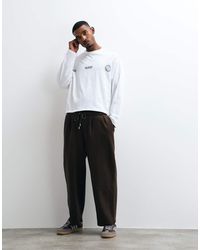 ASOS - Oversized Balloon Pleated jogger - Lyst