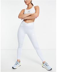 New Balance In esclusiva per asos - - relentless - leggings - Bianco