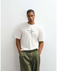 Only & Sons - Oversized Fit T-shirt With Residences Back Print - Lyst