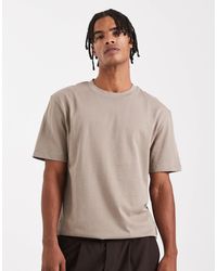 ASOS - – relaxed-fit-t-shirt aus schwerem material - Lyst