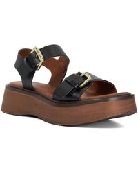 Dune - Luno Platform Sandals - Lyst