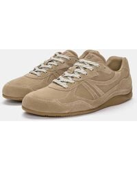 Pull&Bear - – sneaker aus spaltleder - Lyst
